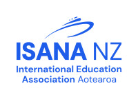 4. ISANA FullLogo Vertical Blue