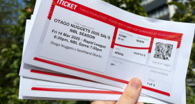 Otago Nuggest ticket giveaway